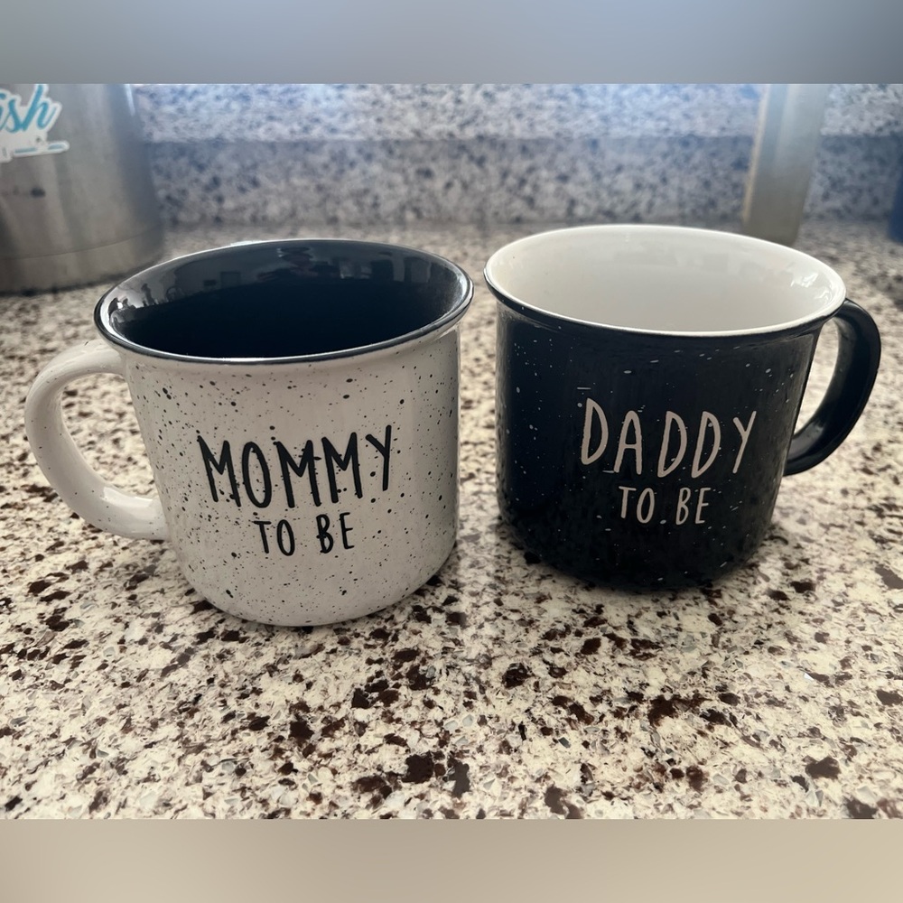 Mommy and Daddy To Be Mugs